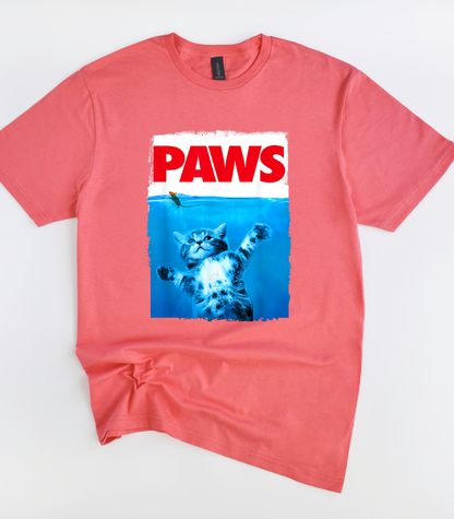 Paws Kitten Jaws Cute Fan T-Shirt