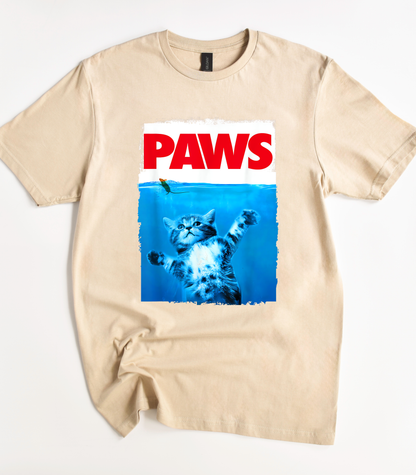 Paws Kitten Jaws Cute Fan T-Shirt