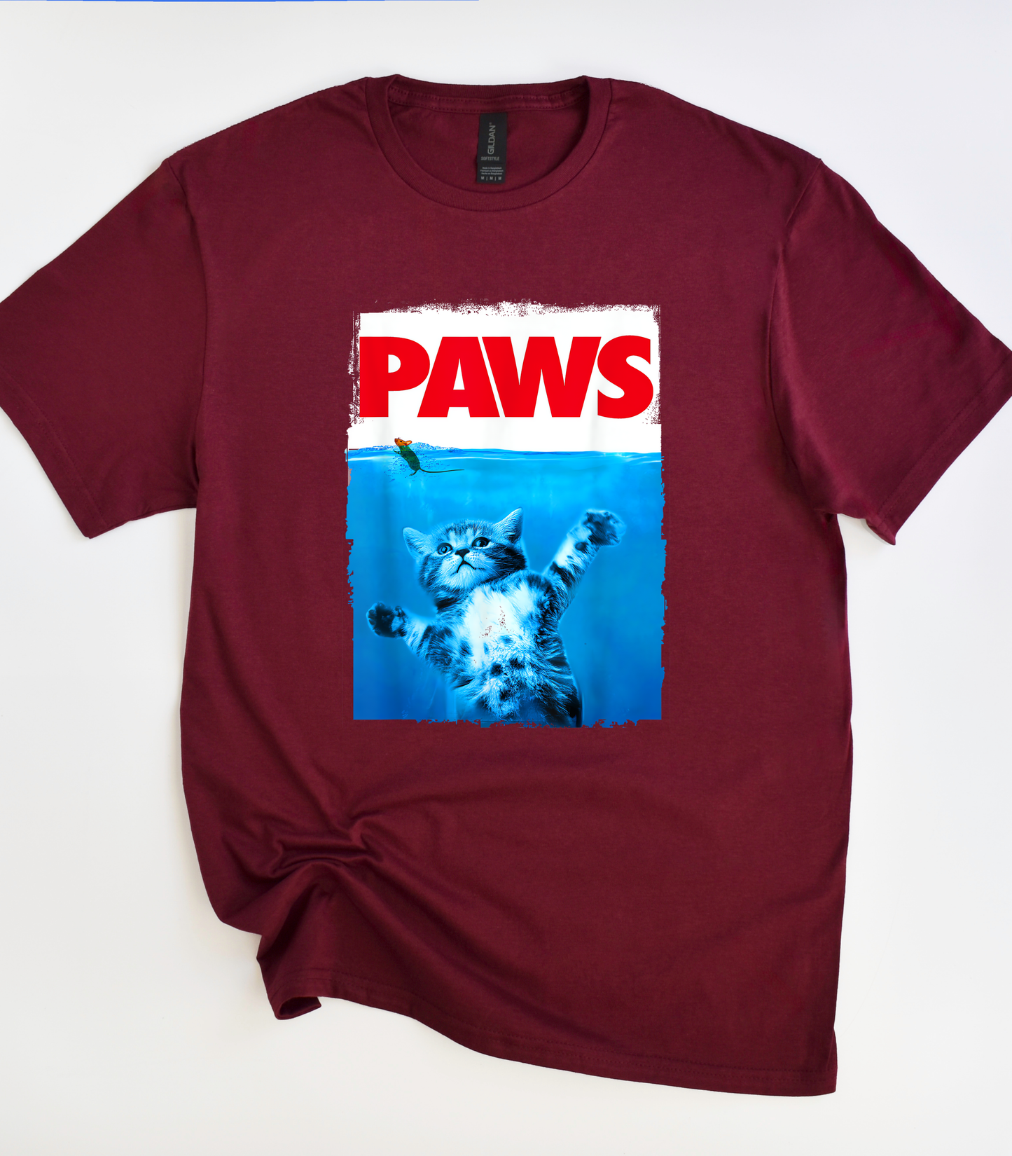 Paws Kitten Jaws Cute Fan T-Shirt