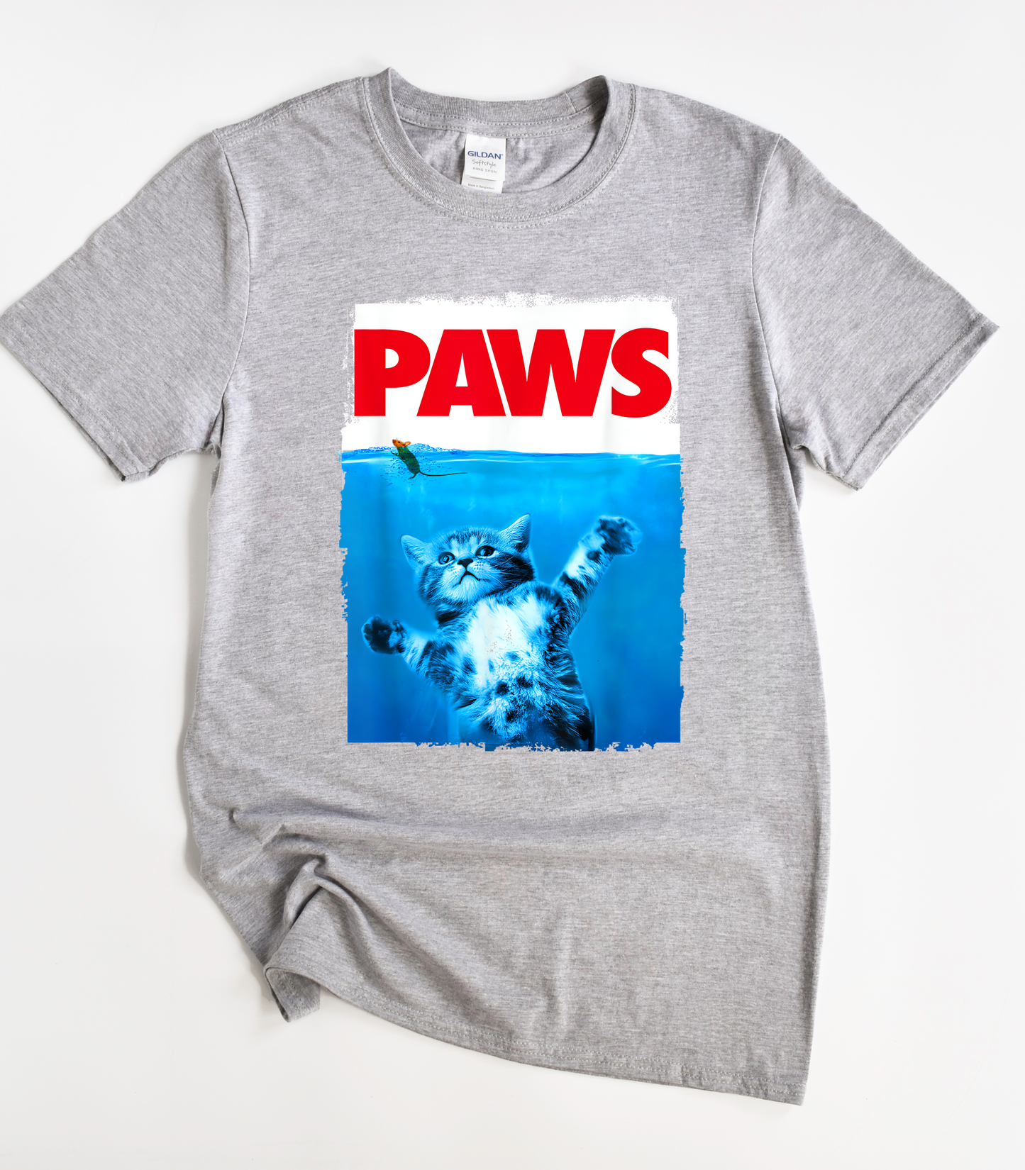 Paws Kitten Jaws Cute Fan T-Shirt