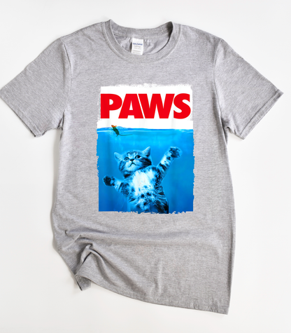 Paws Kitten Jaws Cute Fan T-Shirt