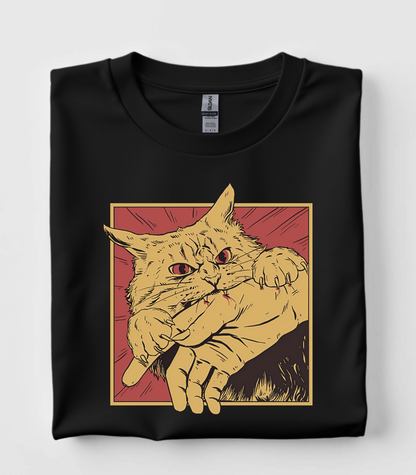 Vintage Cat Bite T-Shirt