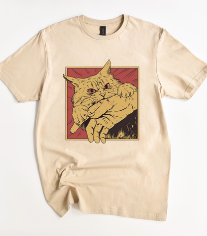 Vintage Cat Bite T-Shirt