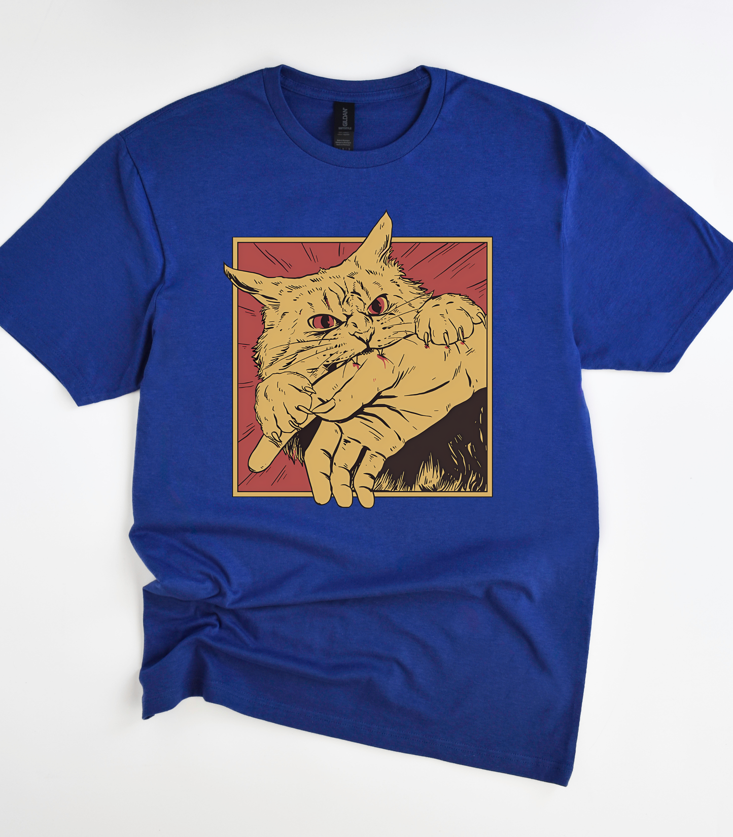 Vintage Cat Bite T-Shirt