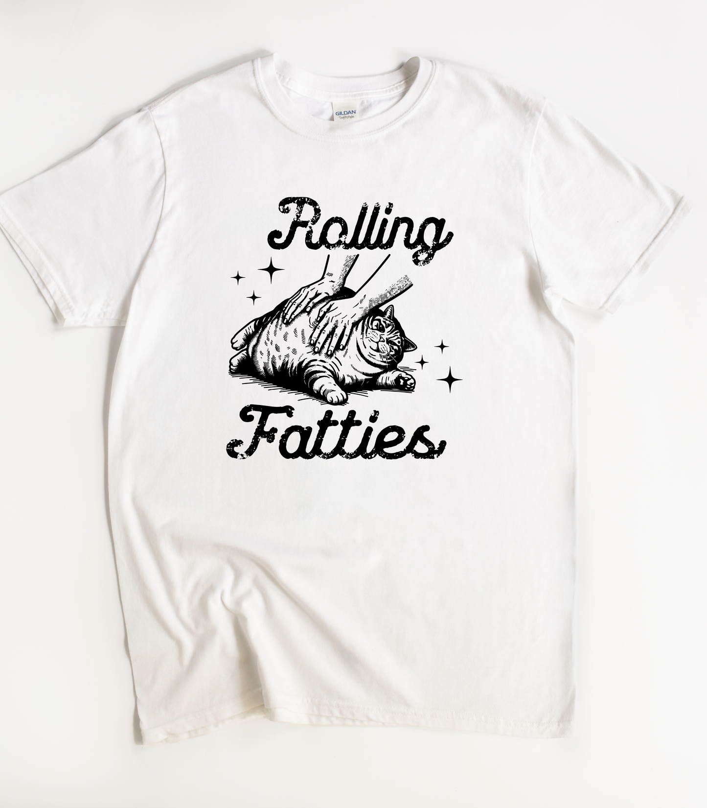 Rolling Fatties Cat T-Shirt