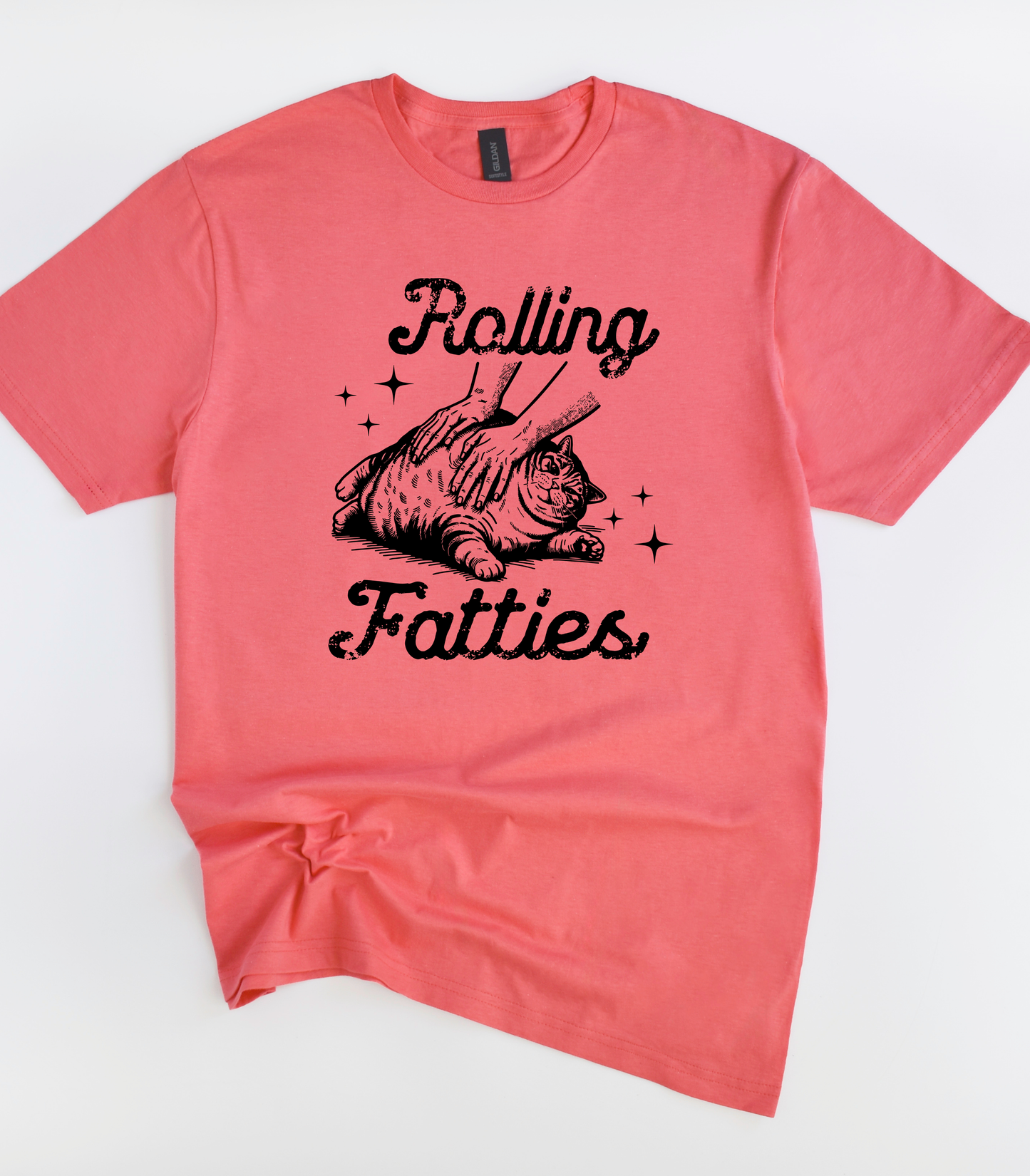 Rolling Fatties Cat T-Shirt
