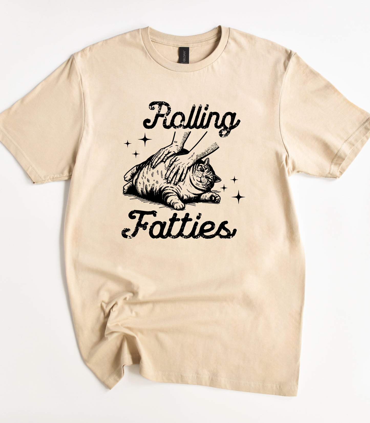 Rolling Fatties Cat T-Shirt