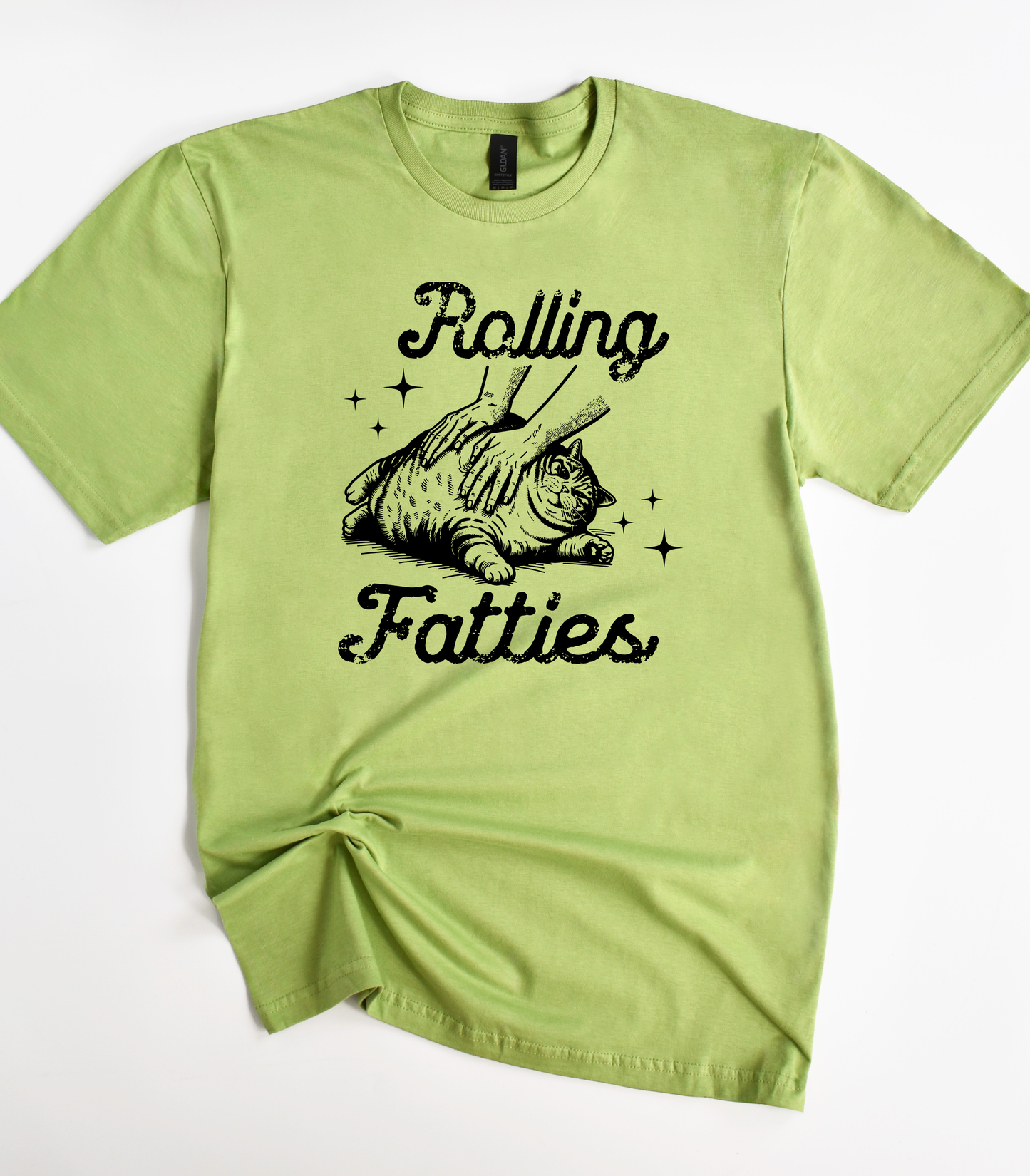 Rolling Fatties Cat T-Shirt
