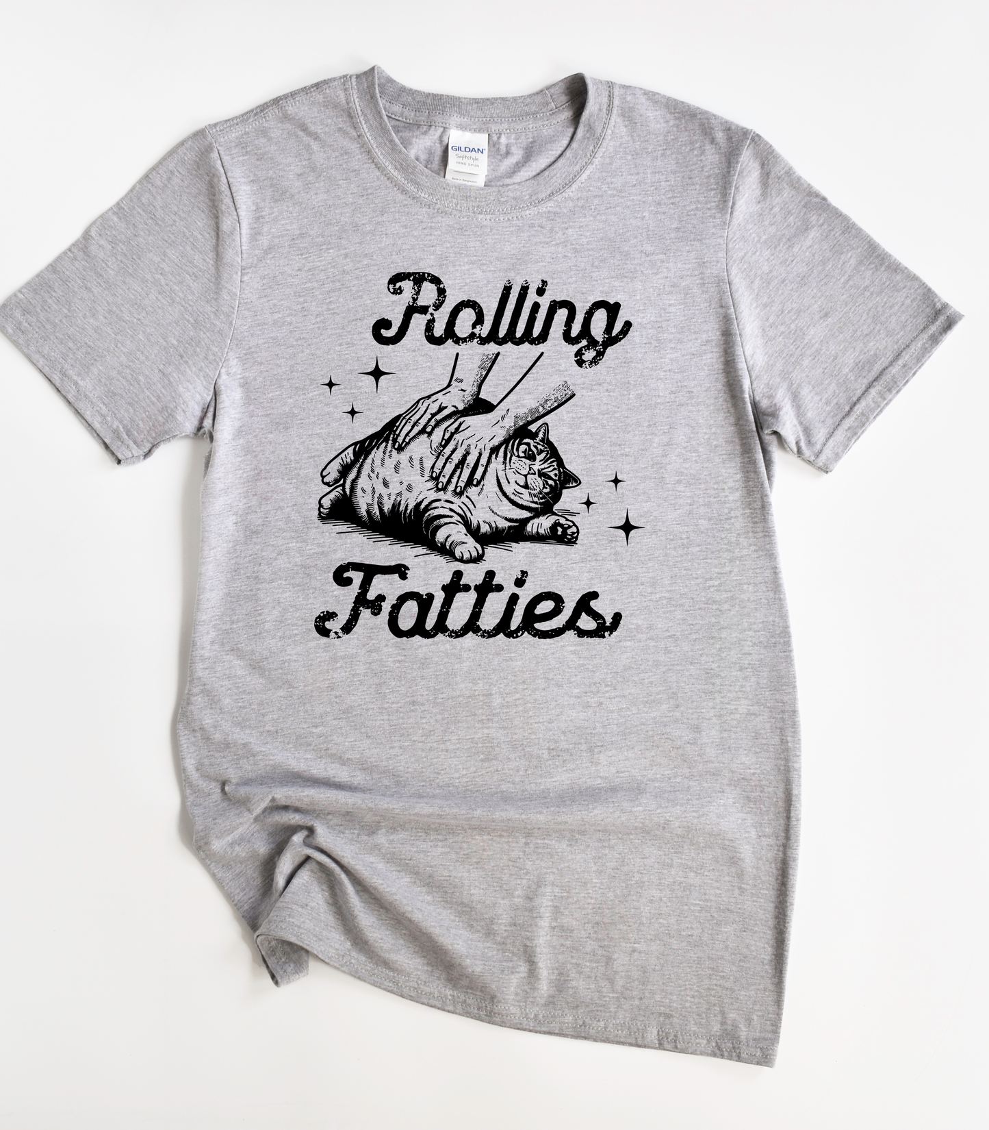 Rolling Fatties Cat T-Shirt