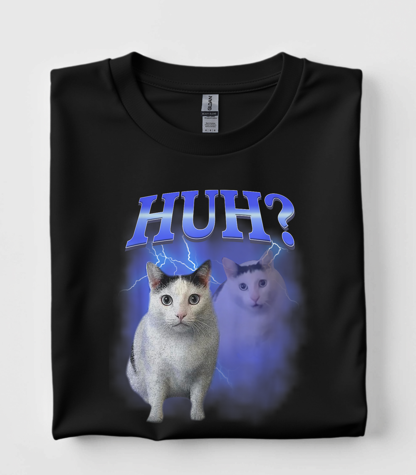 Huh Silly Cat Meme T-Shirt