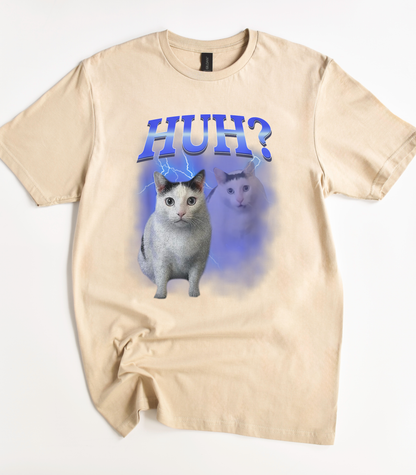 Huh Silly Cat Meme T-Shirt