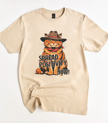 Grumpy Cat Spread Positivity T-Shirt