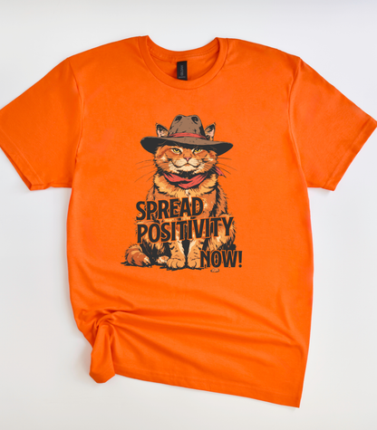Grumpy Cat Spread Positivity T-Shirt
