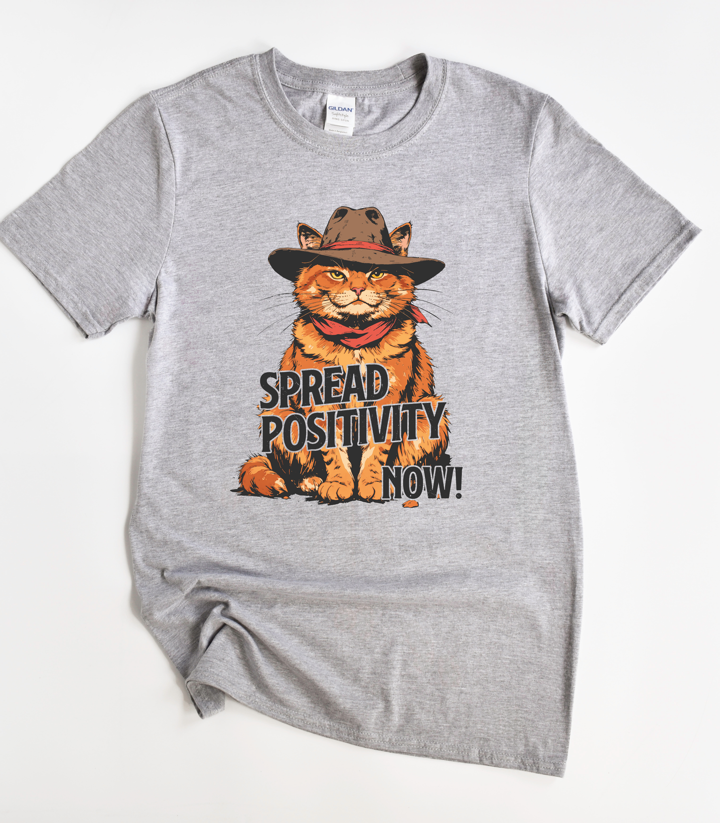 Grumpy Cat Spread Positivity T-Shirt