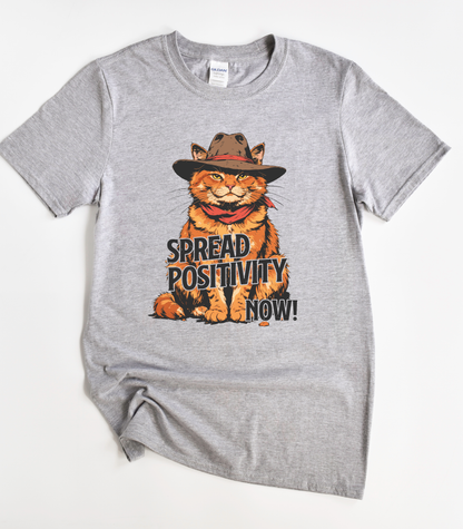 Grumpy Cat Spread Positivity T-Shirt