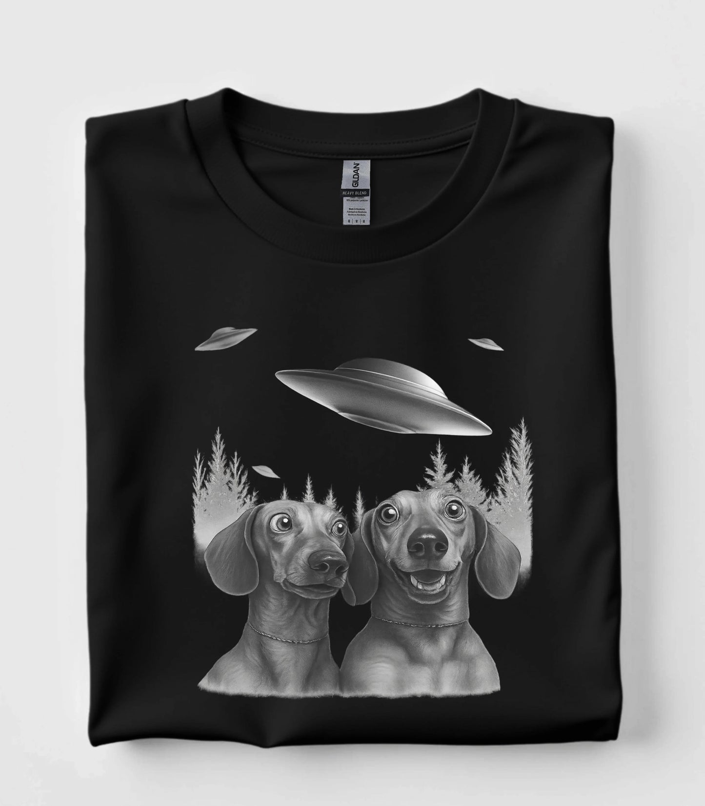 Dachshund UFO T-Shirt