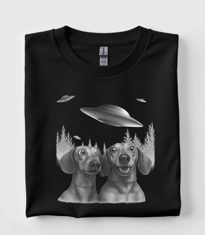 Dachshund UFO T-Shirt