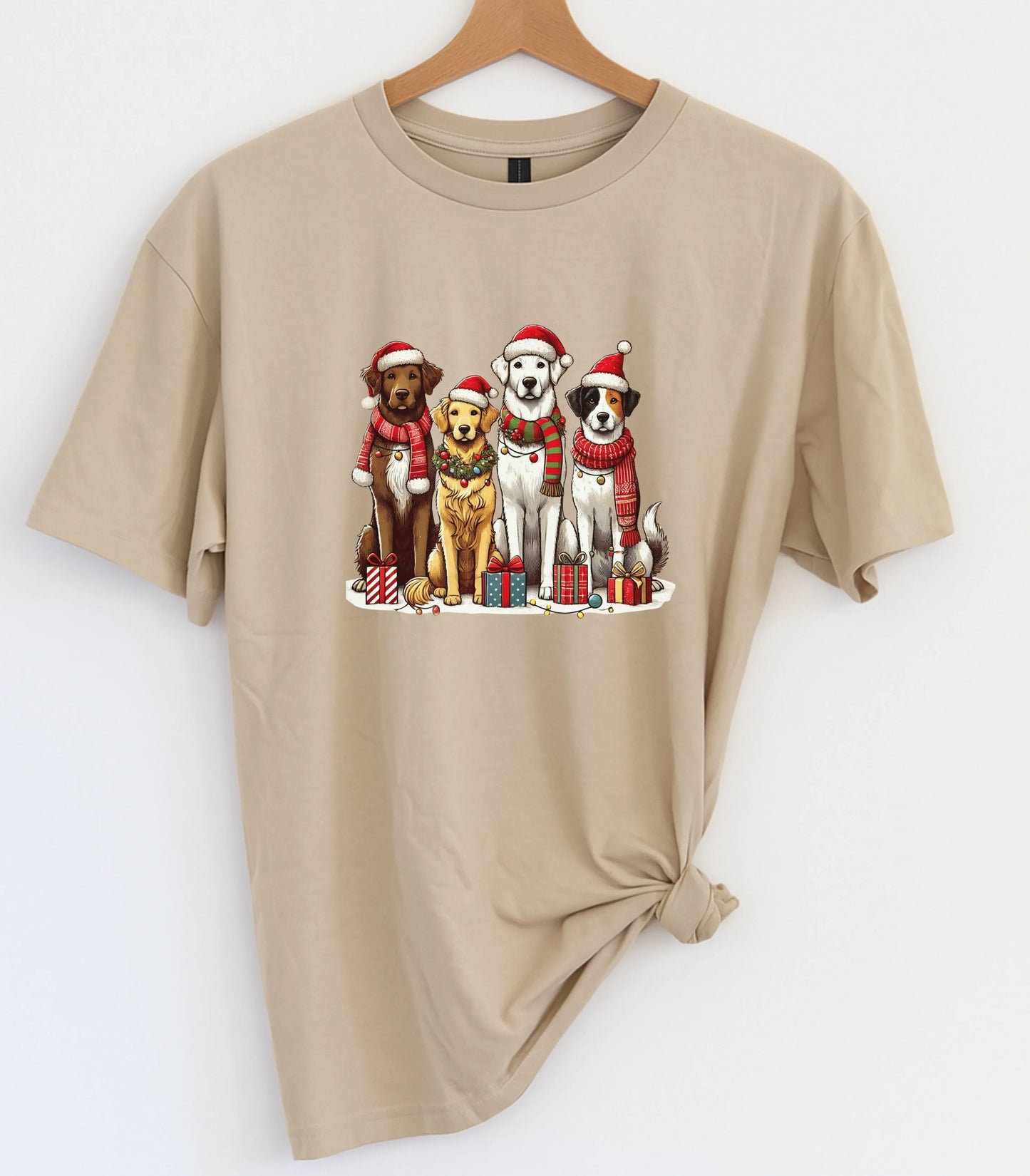 Santa Claus Dogs T-Shirt