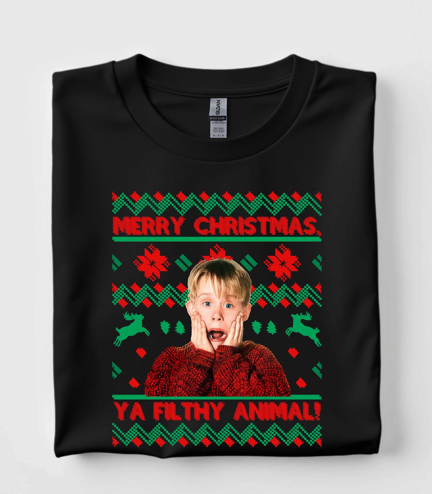 Merry Christmas Ya Filthy Animal T-Shirt