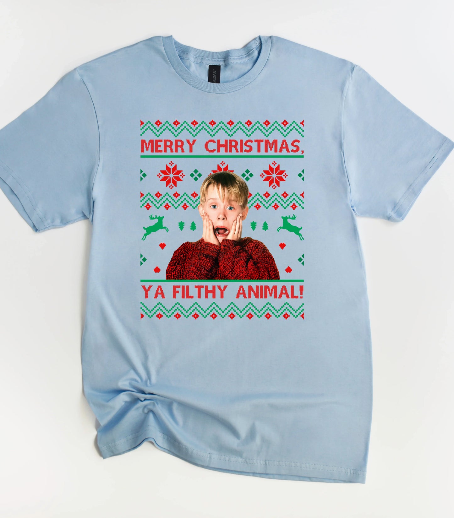 Merry Christmas Ya Filthy Animal T-Shirt