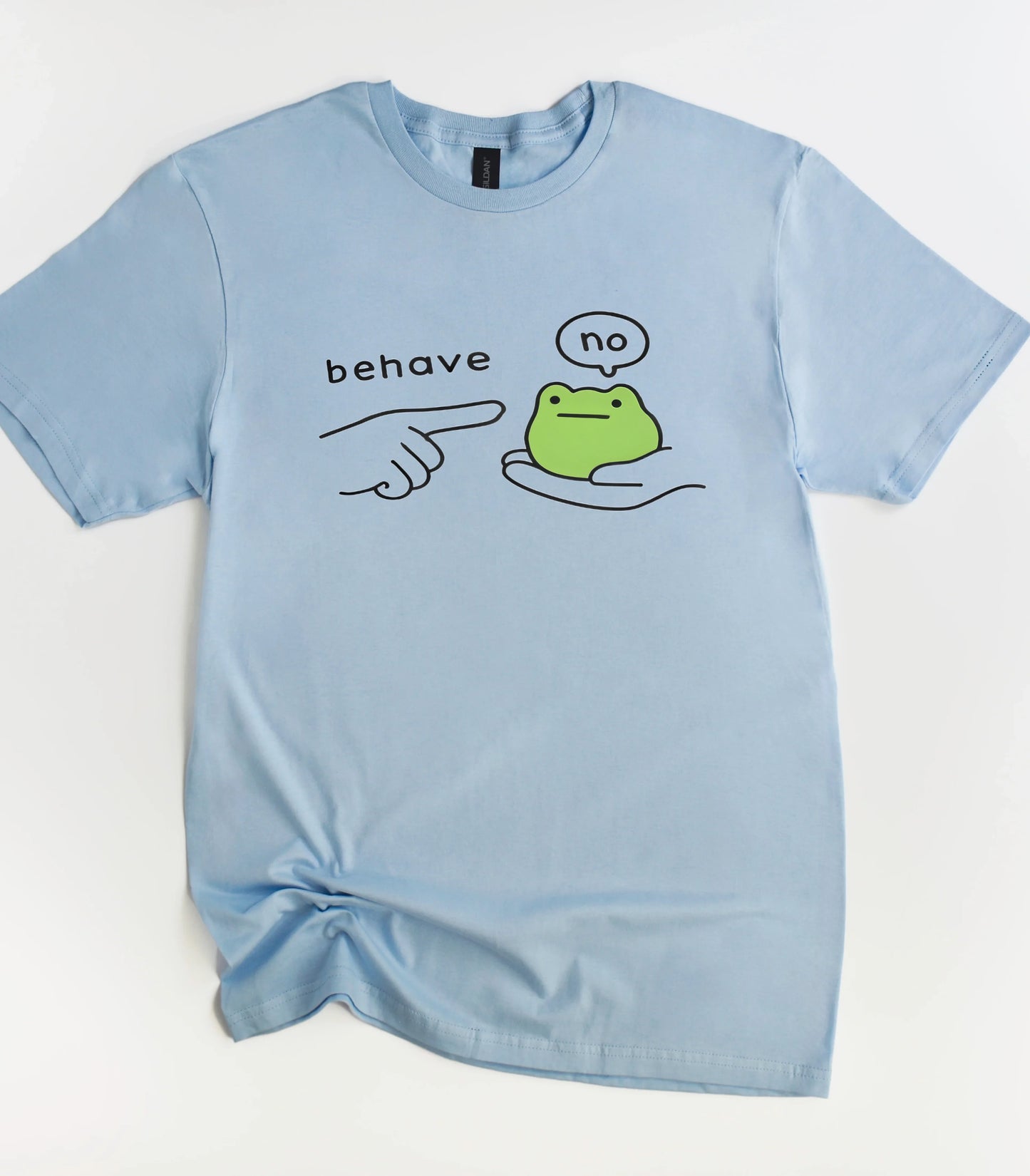Behave No Dishonest Frog Meme T-Shirt
