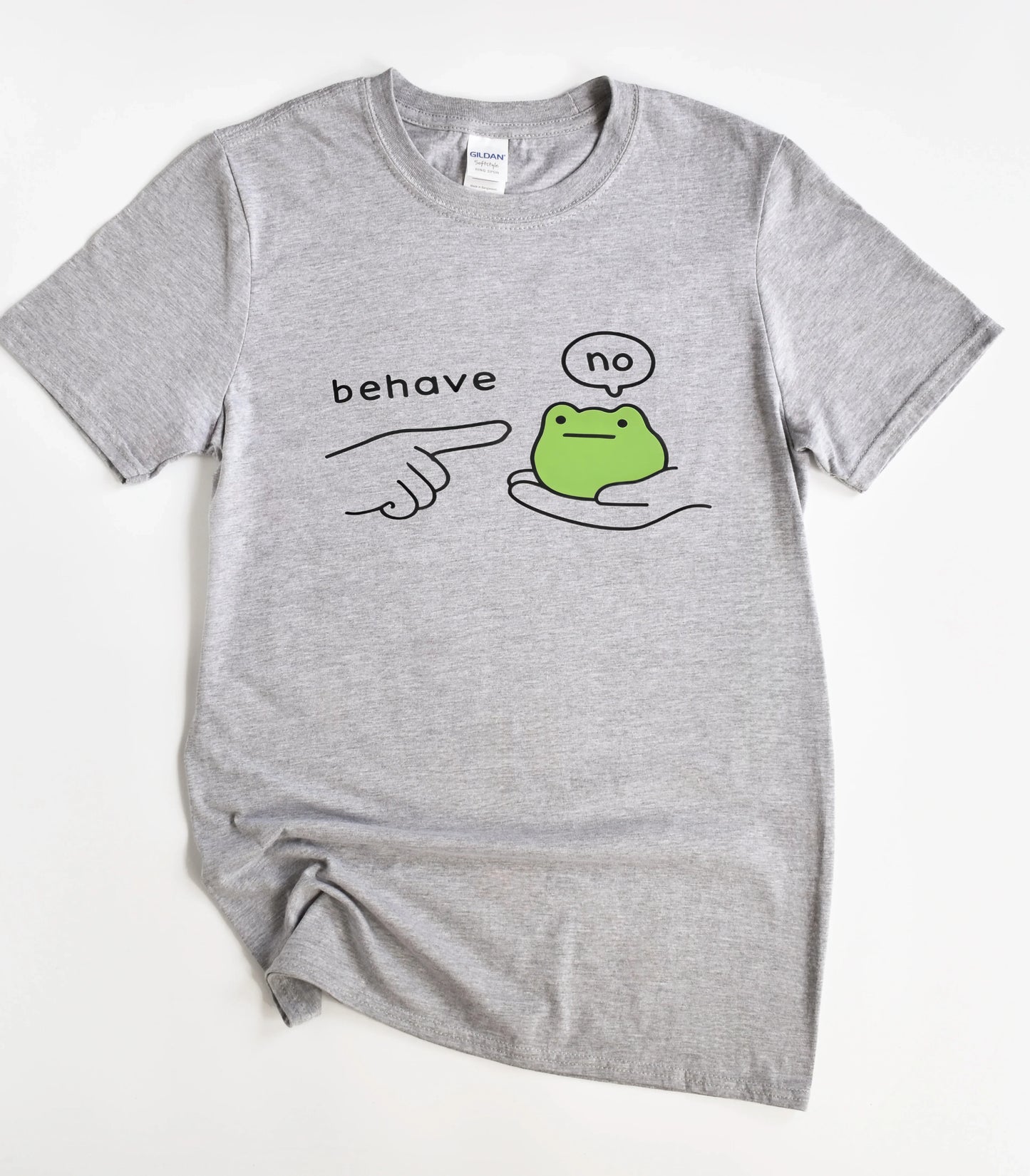 Behave No Dishonest Frog Meme T-Shirt