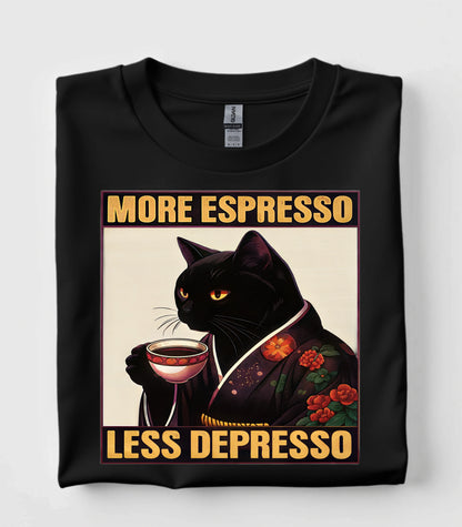 More Espresso Less Depresso T-Shirt