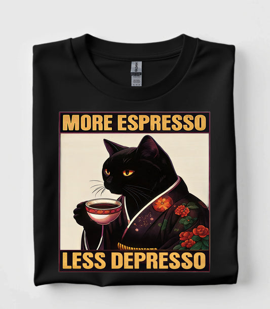 More Espresso Less Depresso T-Shirt