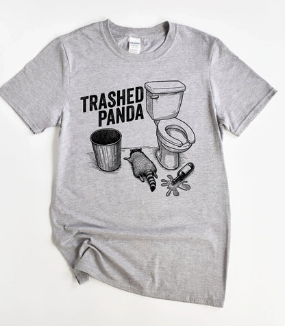Trash Raccoon Funny Drunk T-Shirt