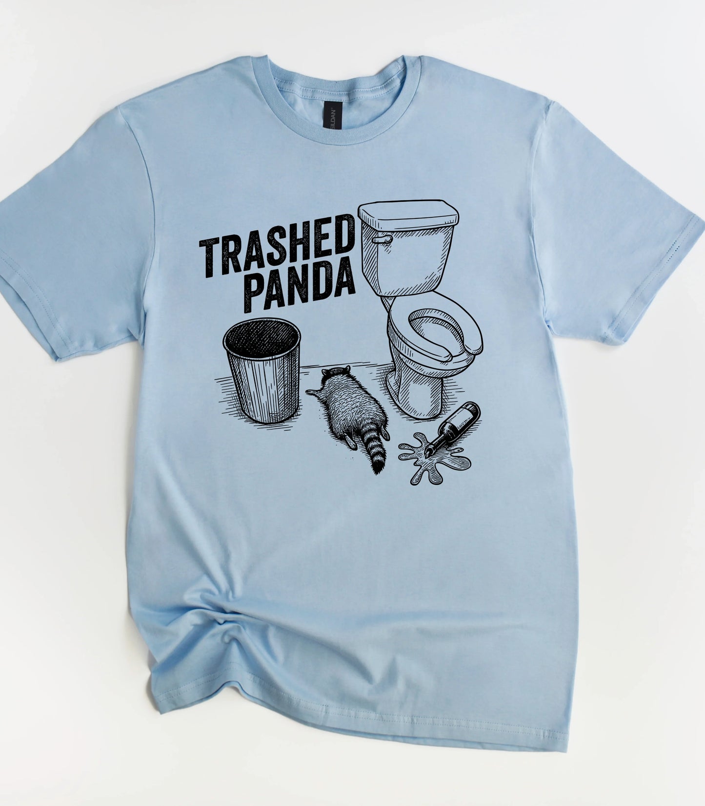Trash Raccoon Funny Drunk T-Shirt