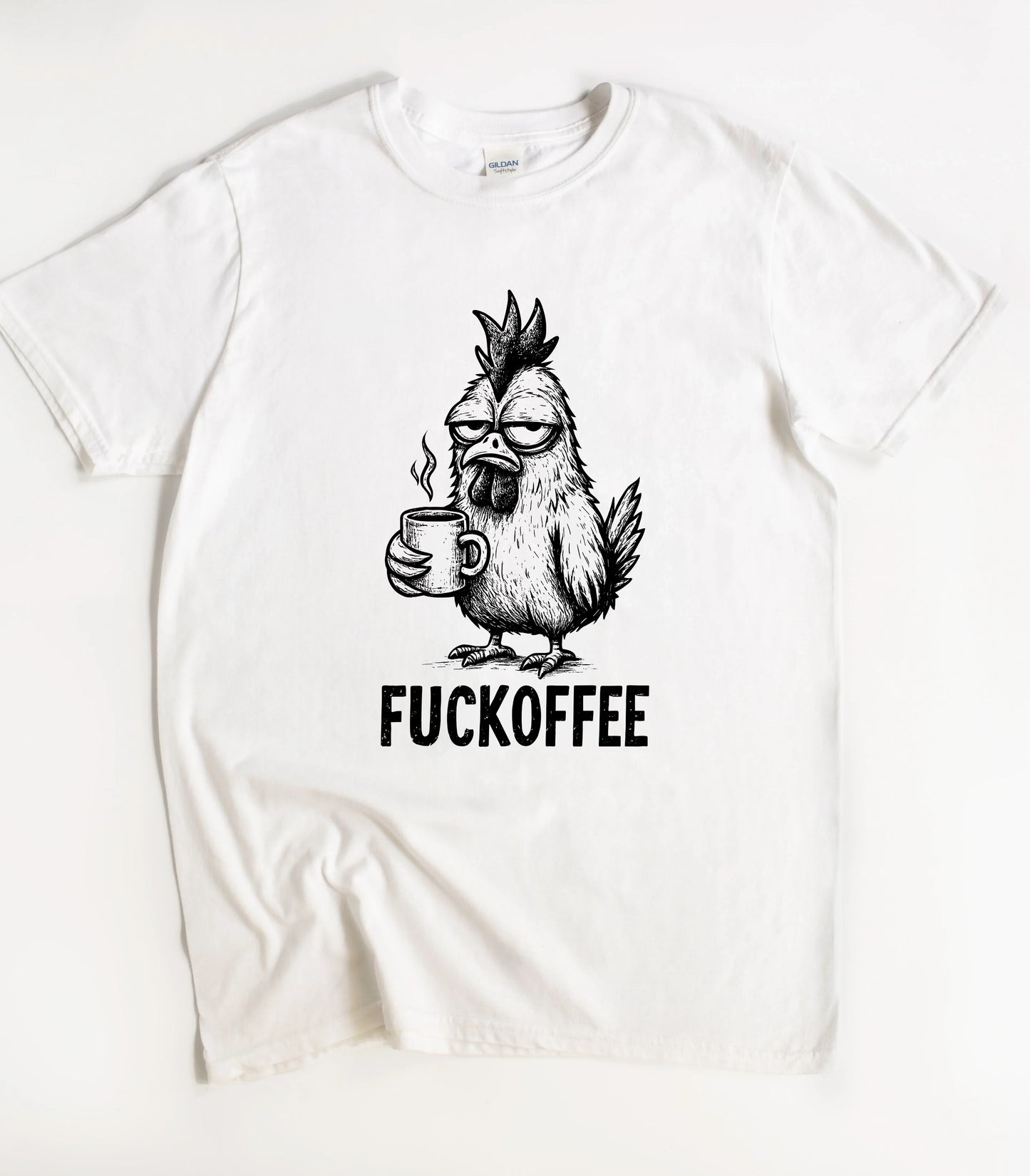 Fuckoffee Sarcastic Chicken T-Shirt