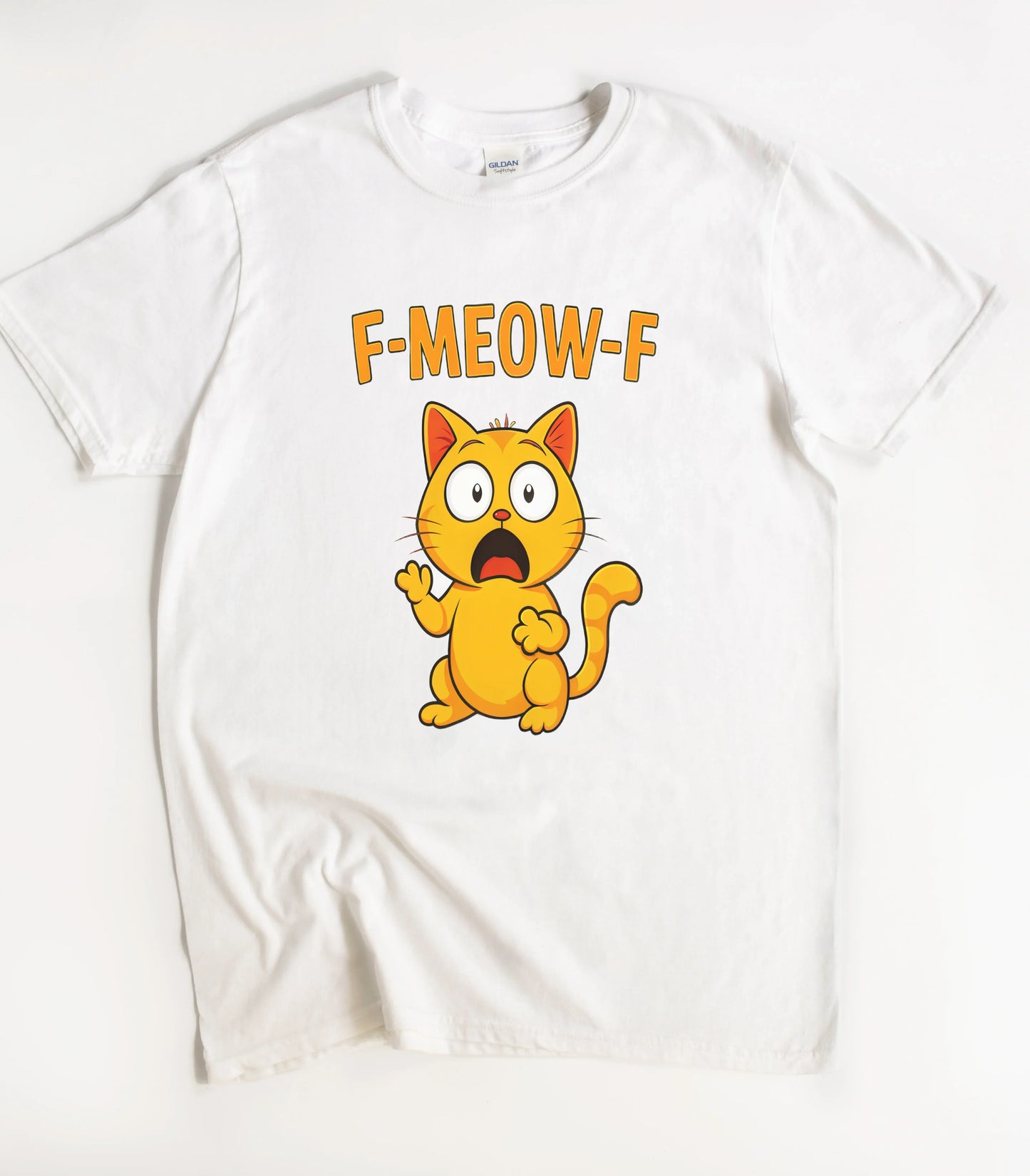 Funny F-Meow-F Cat Graphic Sarcastic T-Shirt
