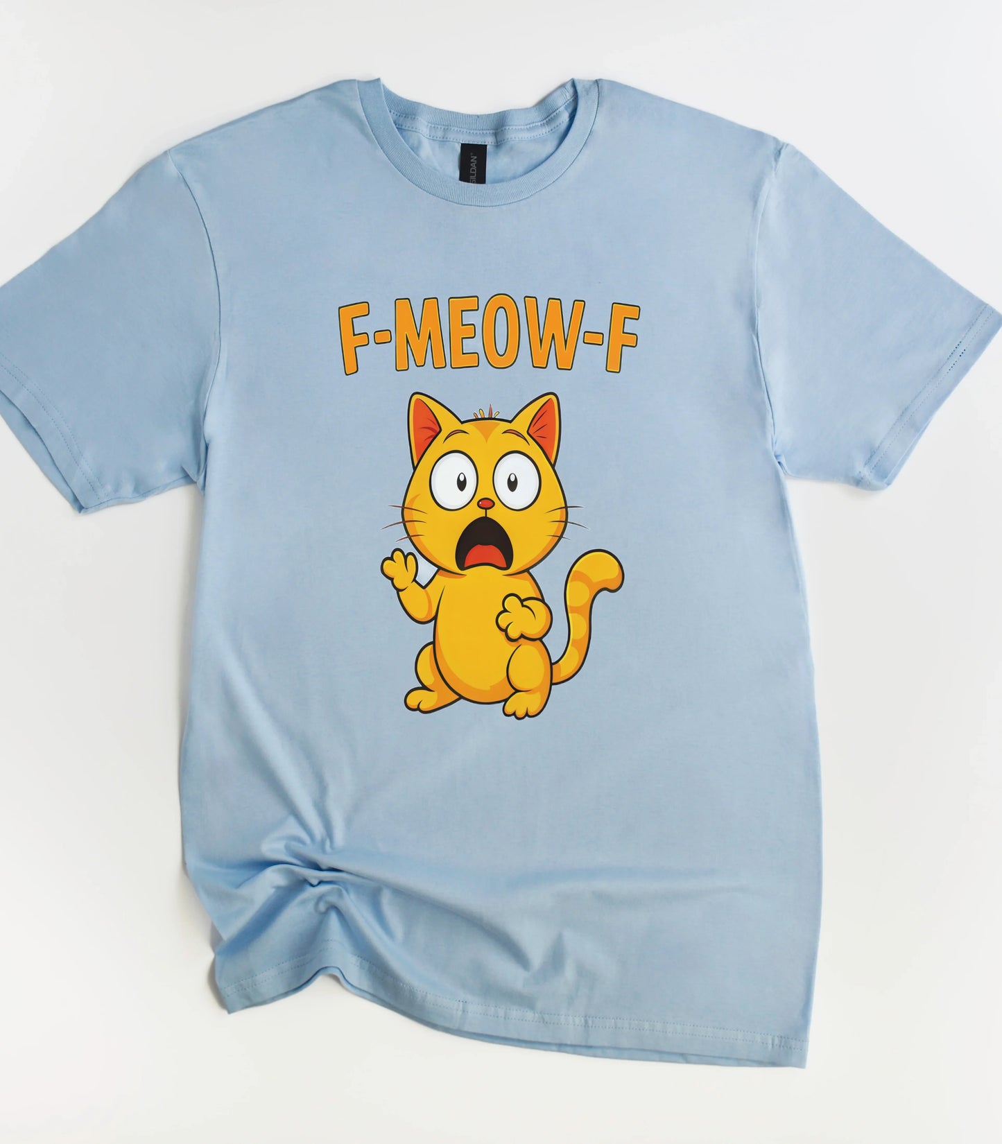Funny F-Meow-F Cat Graphic Sarcastic T-Shirt