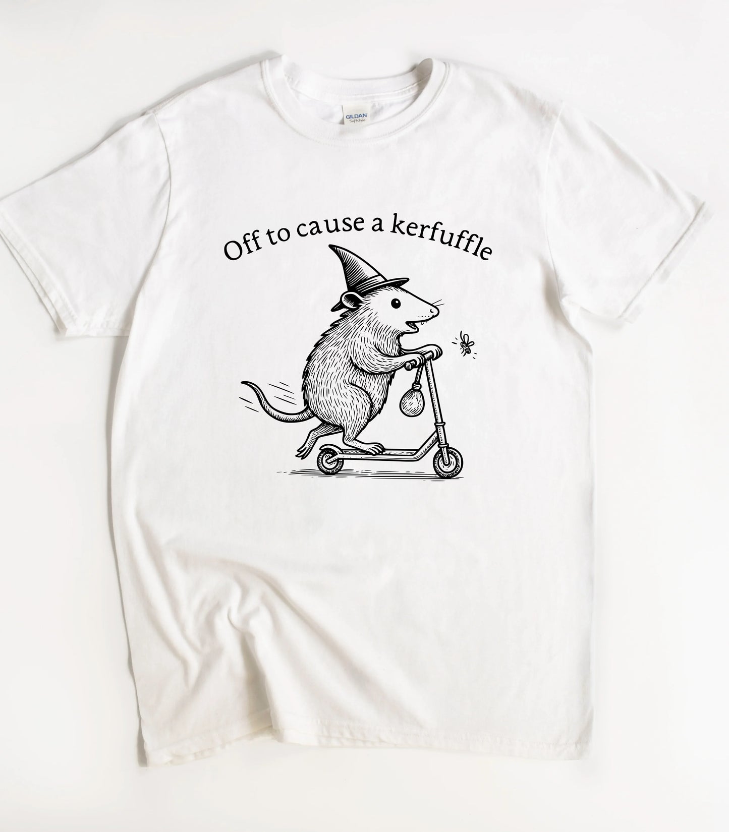 Opossum Off To Cause A Kerfuffle T-Shirt