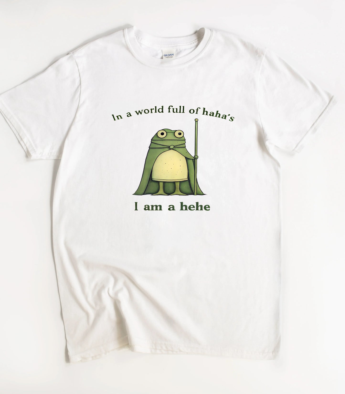 In A World Full of Hahas I'm A Hehe Frog T-Shirt
