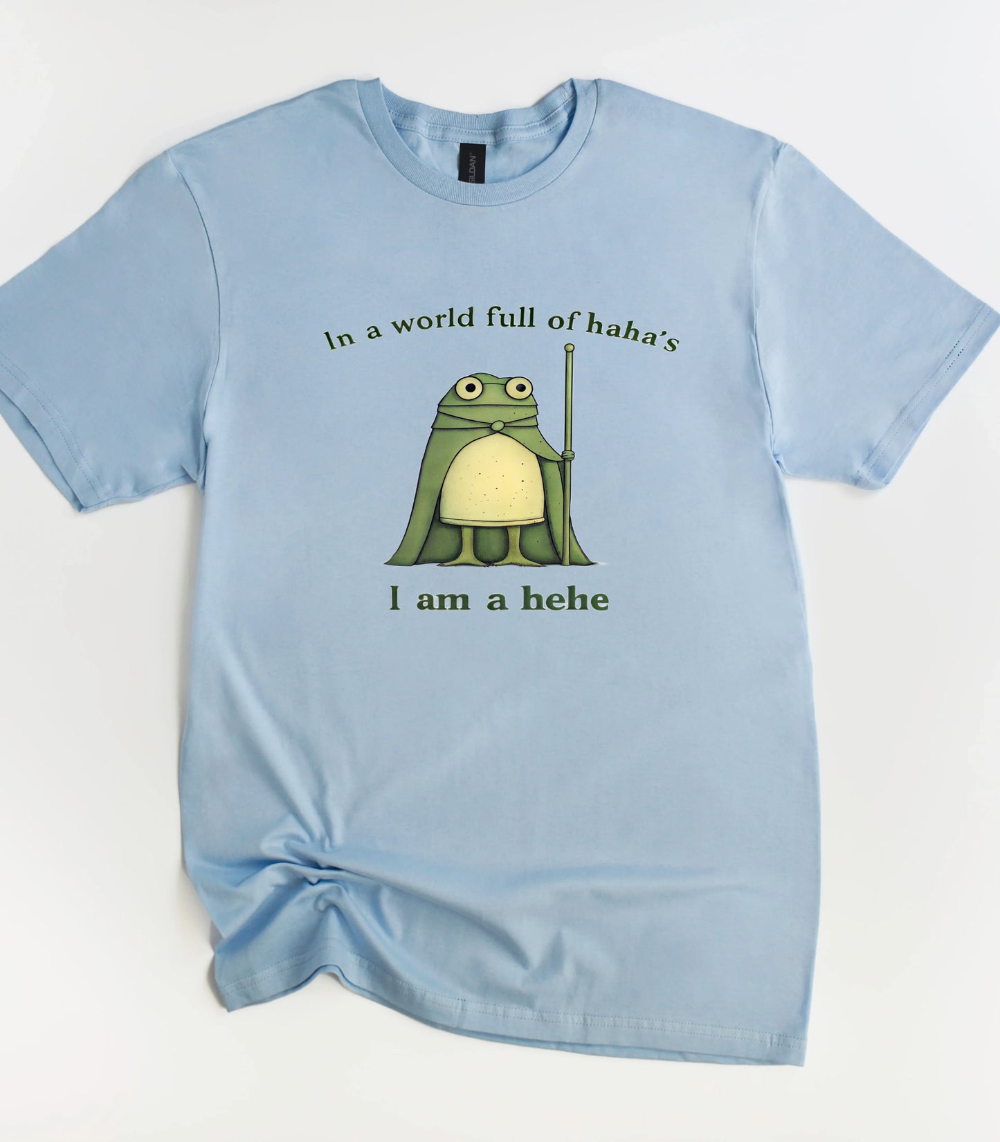 In A World Full of Hahas I'm A Hehe Frog T-Shirt