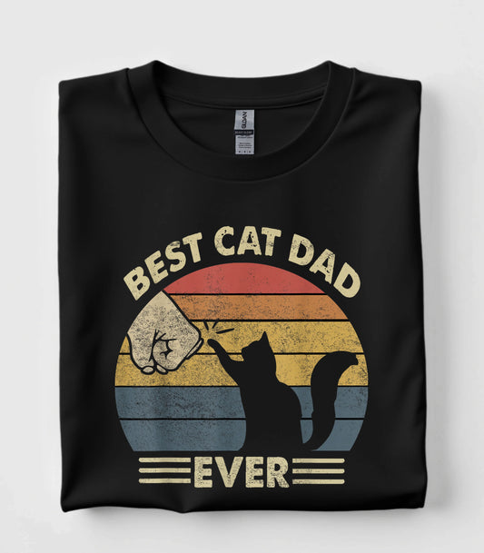 Best Cat Dad Ever T-Shirt