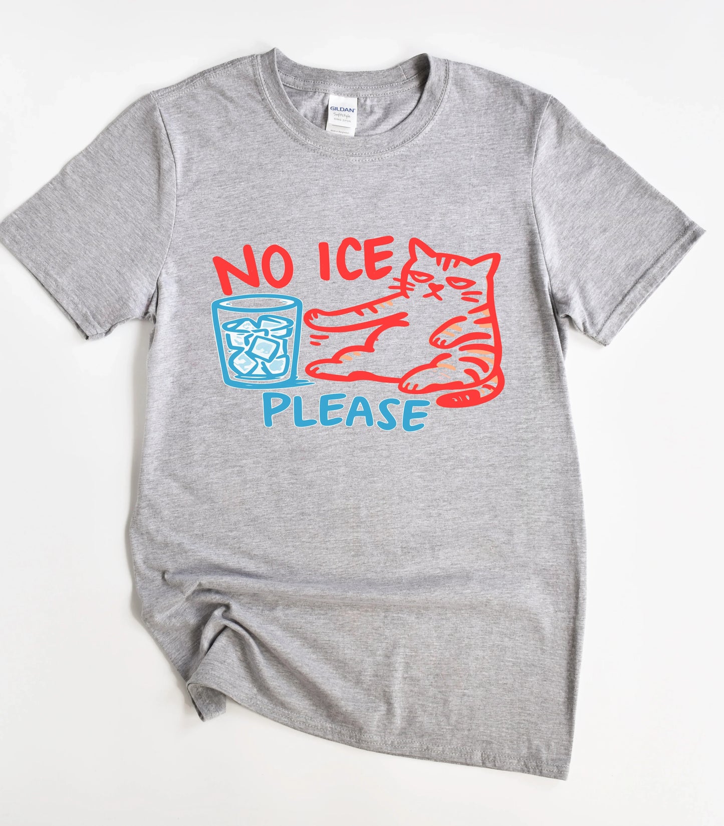 No ICE Please Cat T-Shirt