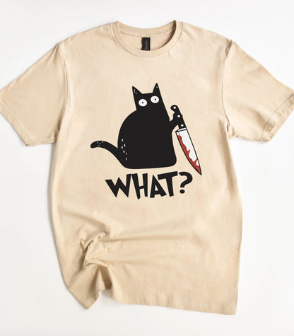 Cat What T-Shirt