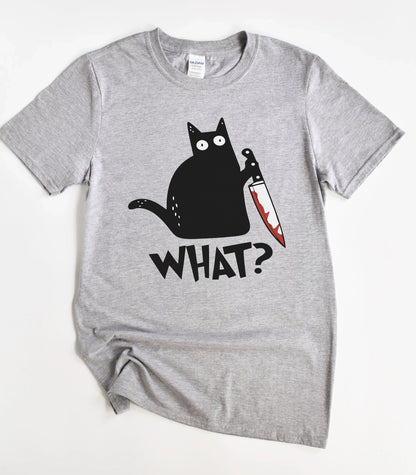 Cat What T-Shirt