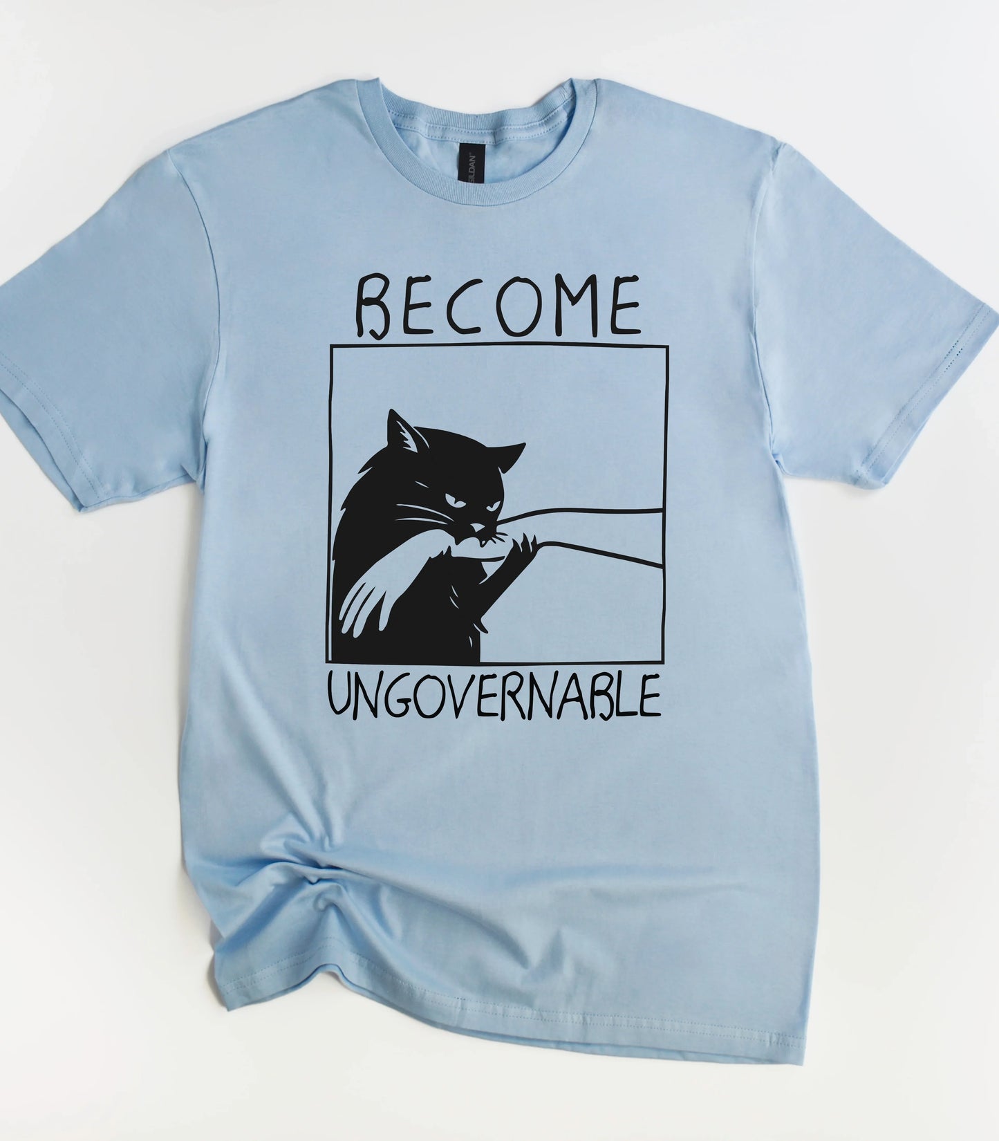 Become Ungovernable Cat T-Shirt