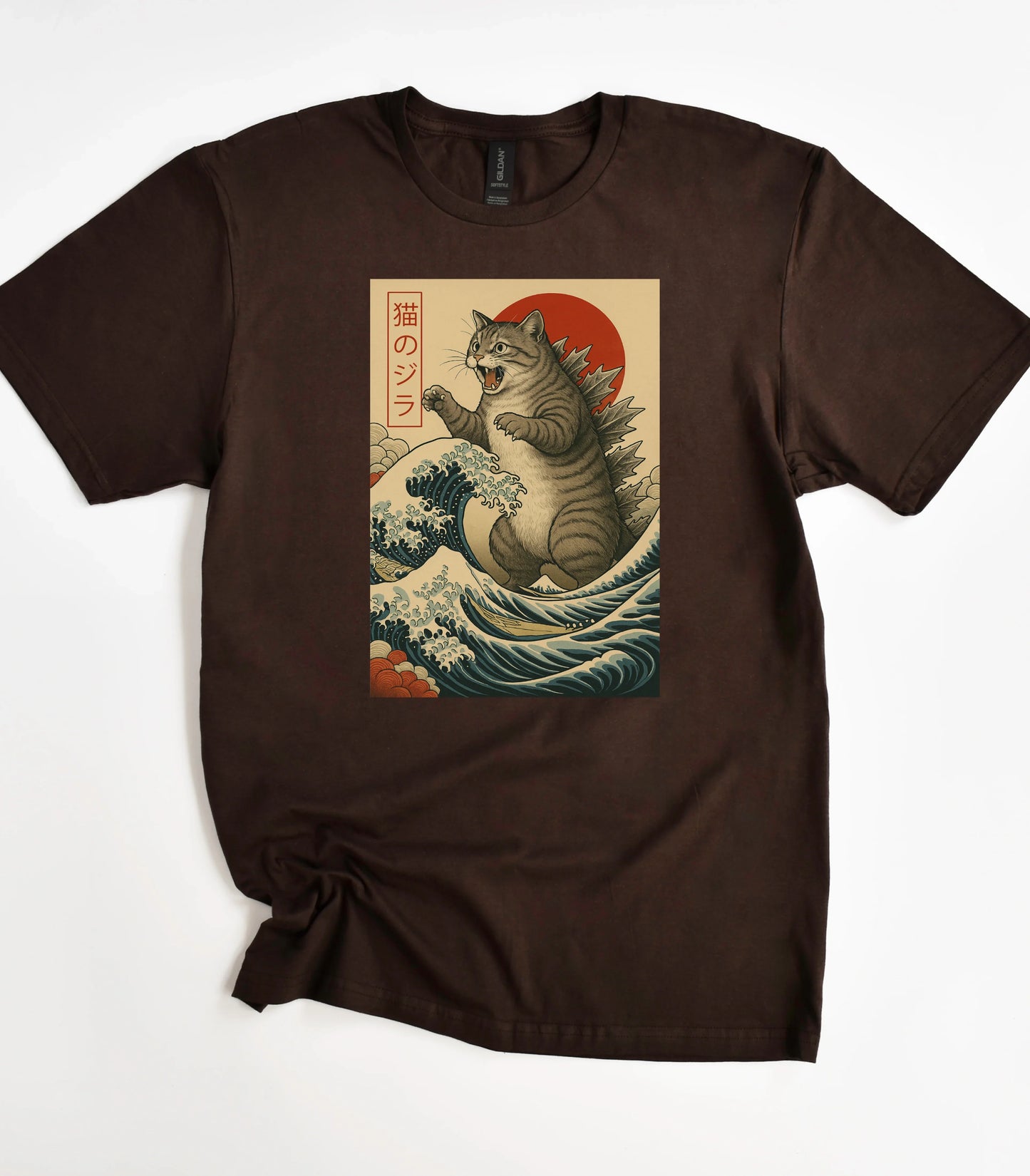 Retro Japanese Catzilla T-Shirt