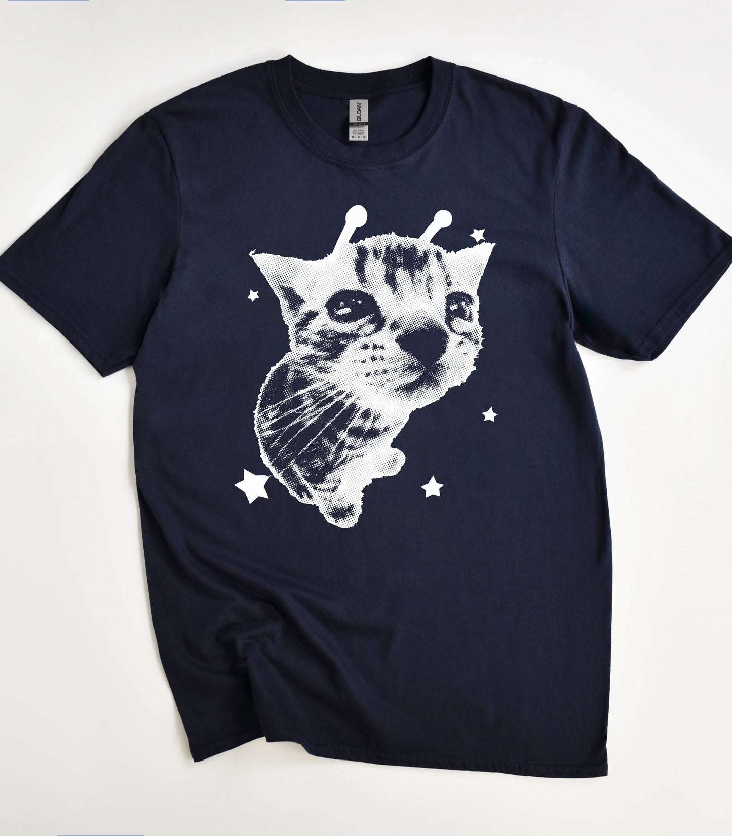 Y2K Alien Cat T-Shirt