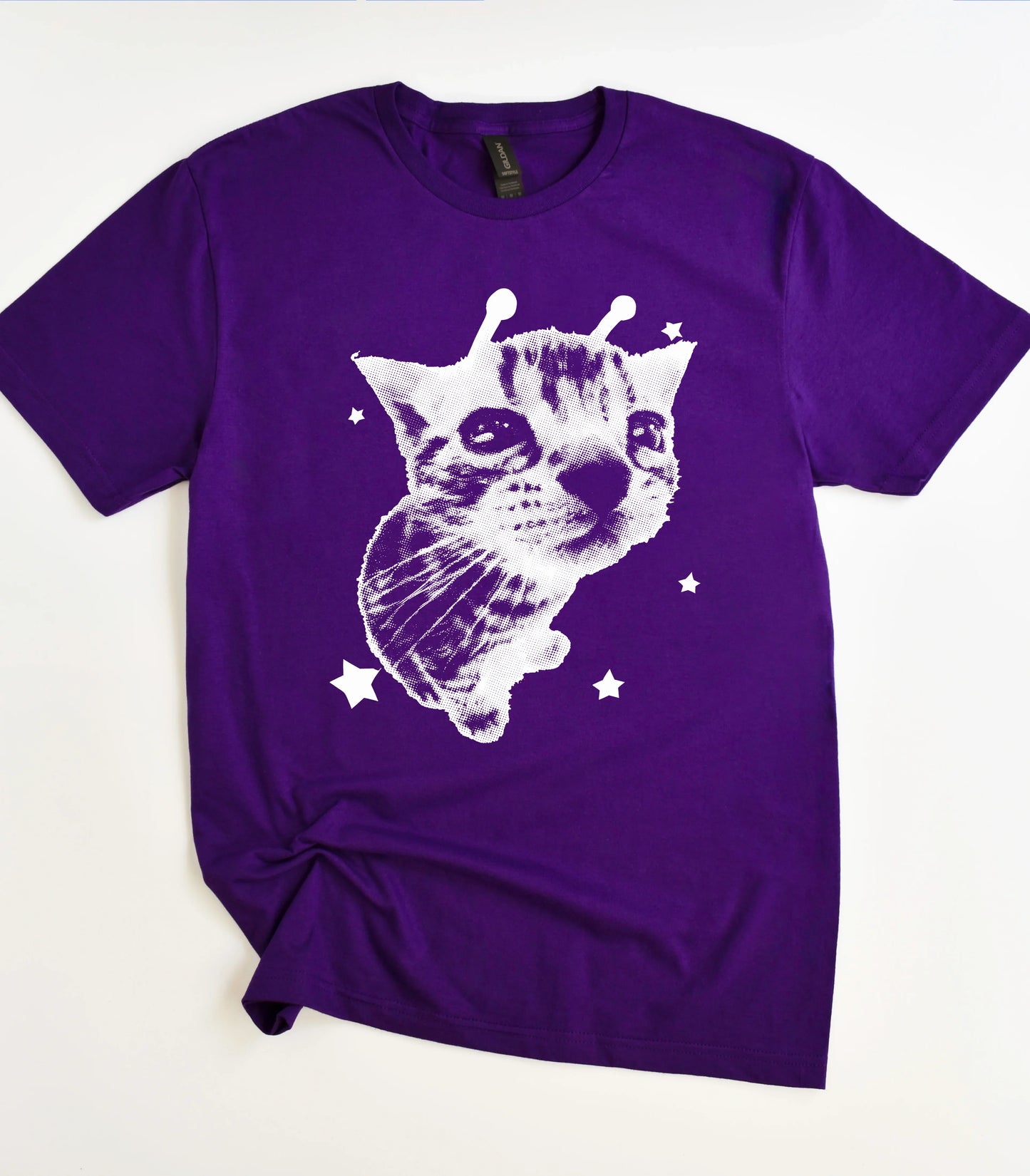Y2K Alien Cat T-Shirt