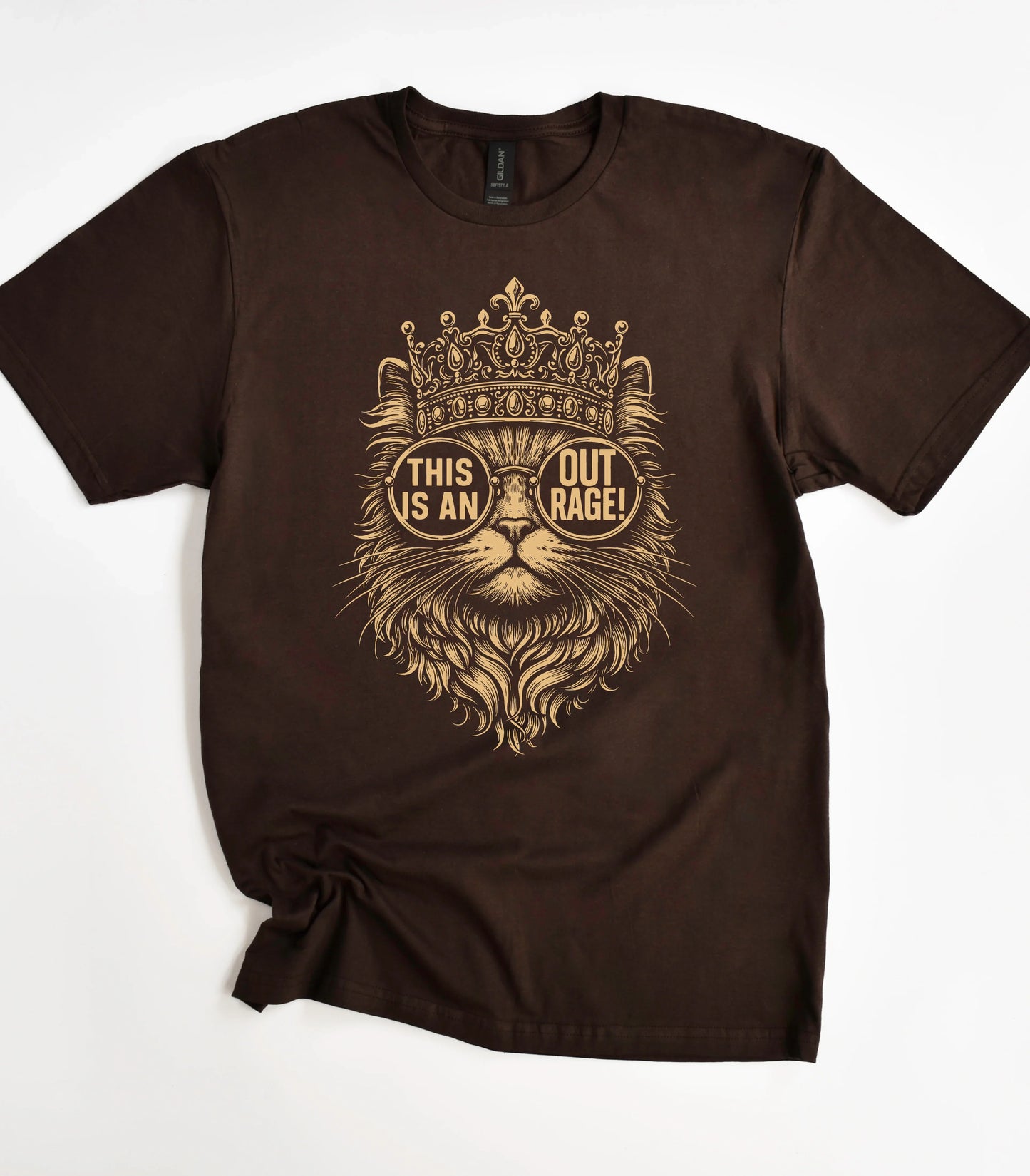 This Is An Outrage Cat T-Shirt