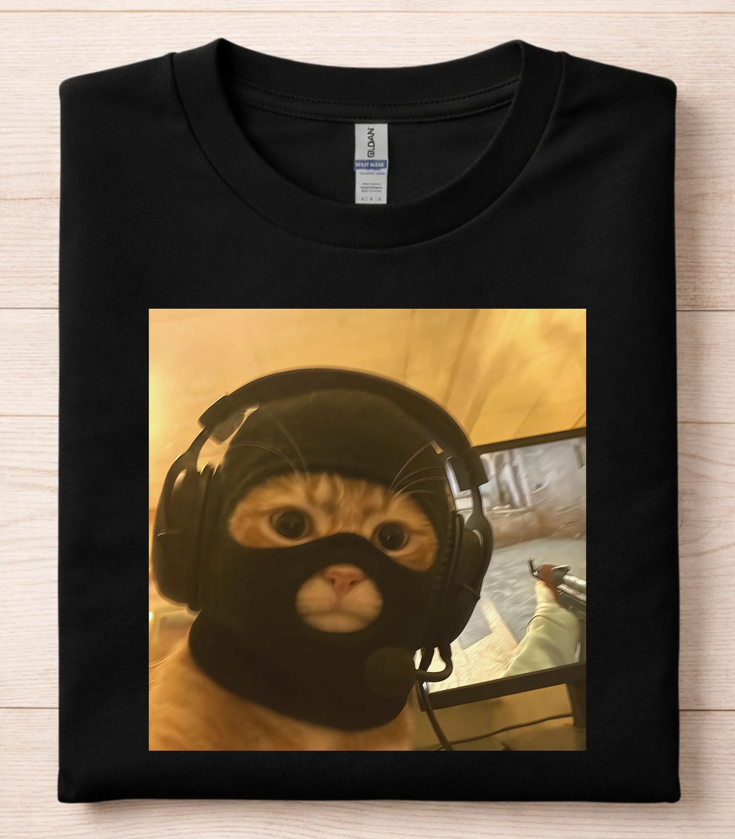 Funny Thief Cat T-Shirt