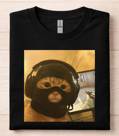 Funny Thief Cat T-Shirt