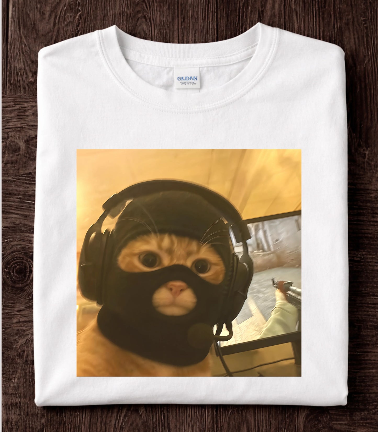 Funny Thief Cat T-Shirt