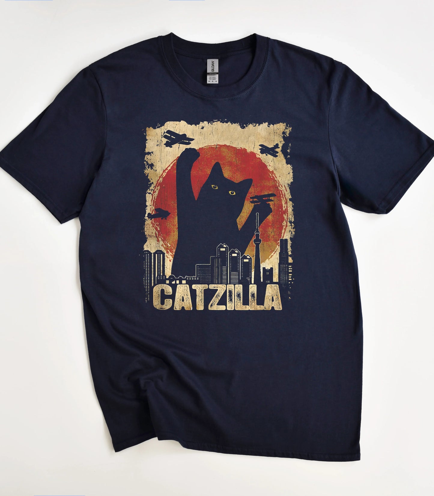 Catzilla Cat T-Shirt