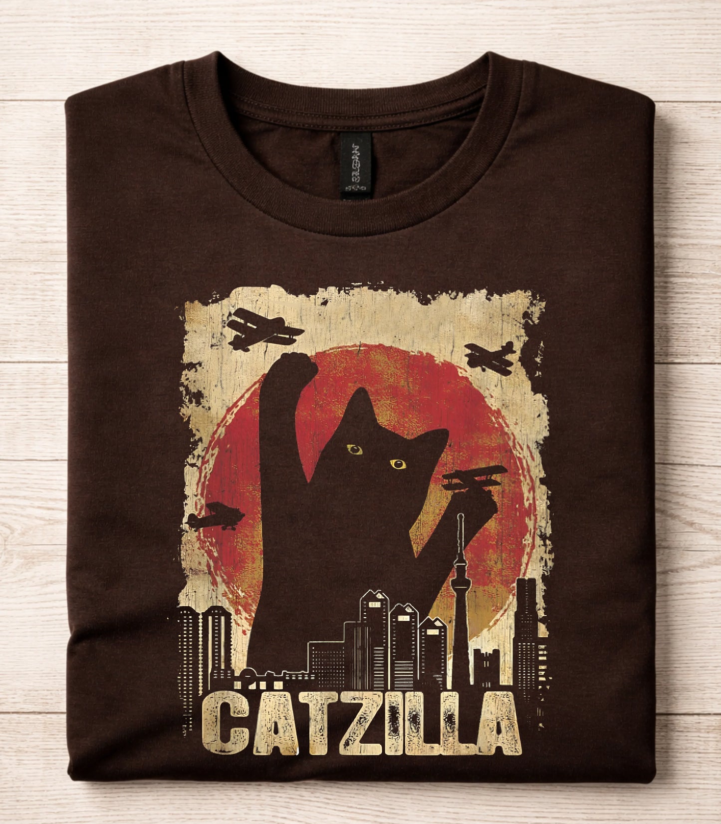Catzilla Cat T-Shirt